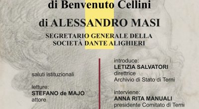 Presentazione del libro “VITA MALEDETTA DI BENVENUTO CELLINI” di Alessandro Masi