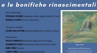 “ANTONIO DA SANGALLO E LE BONIFICHE RINASCIMENTALI” – Venerdì 20 Settembre, ore 16:30